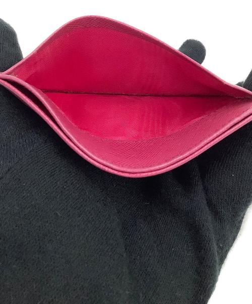 PRADA（プラダ）PRADA (プラダ) カードケース ピンクの古着・服飾アイテム