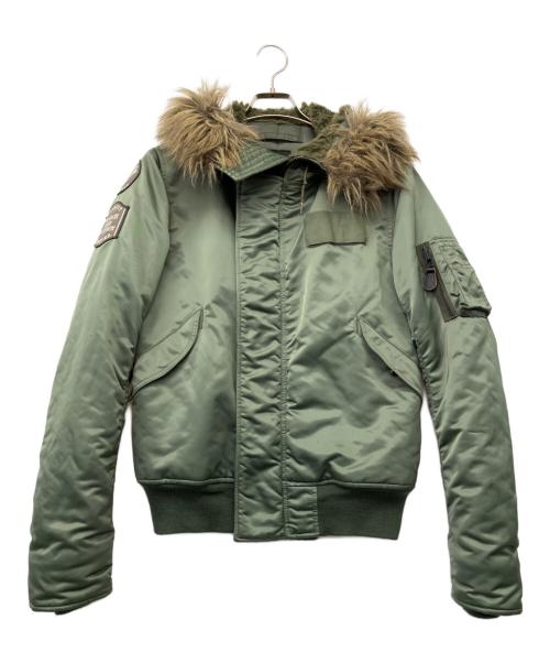 Hysteric Glamour（ヒステリックグラマー）Hysteric Glamour (ヒステリックグラマー) N-2Bジャケット カーキ サイズ:Mの古着・服飾アイテム