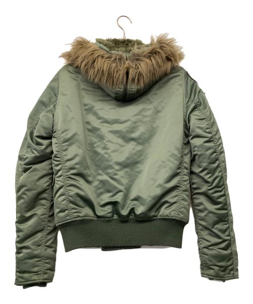 Hysteric Glamour（ヒステリックグラマー）Hysteric Glamour (ヒステリックグラマー) N-2Bジャケット カーキ サイズ:Mの古着・服飾アイテム