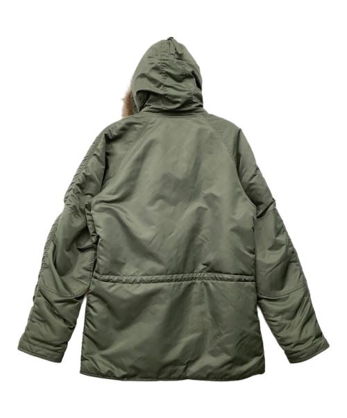 AVIREX（アヴィレックス）AVIREX (アヴィレックス) フライトジャケット カーキ サイズ:XLの古着・服飾アイテム