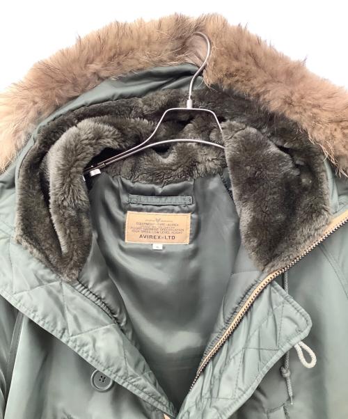AVIREX（アヴィレックス）AVIREX (アヴィレックス) フライトジャケット カーキ サイズ:XLの古着・服飾アイテム