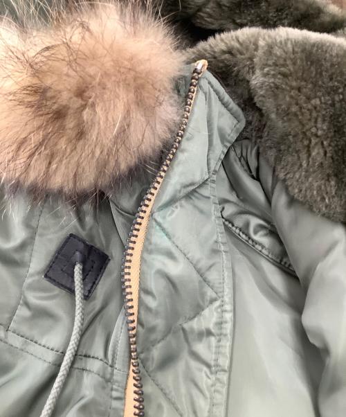 AVIREX（アヴィレックス）AVIREX (アヴィレックス) フライトジャケット カーキ サイズ:XLの古着・服飾アイテム