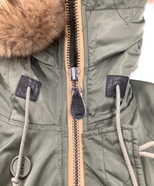 AVIREX（アヴィレックス）AVIREX (アヴィレックス) フライトジャケット カーキ サイズ:XLの古着・服飾アイテム