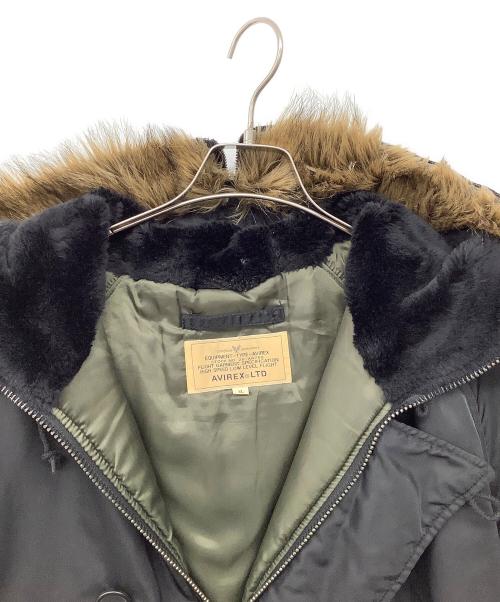 AVIREX（アヴィレックス）AVIREX (アヴィレックス) フライトジャケット ブラック サイズ:XLの古着・服飾アイテム