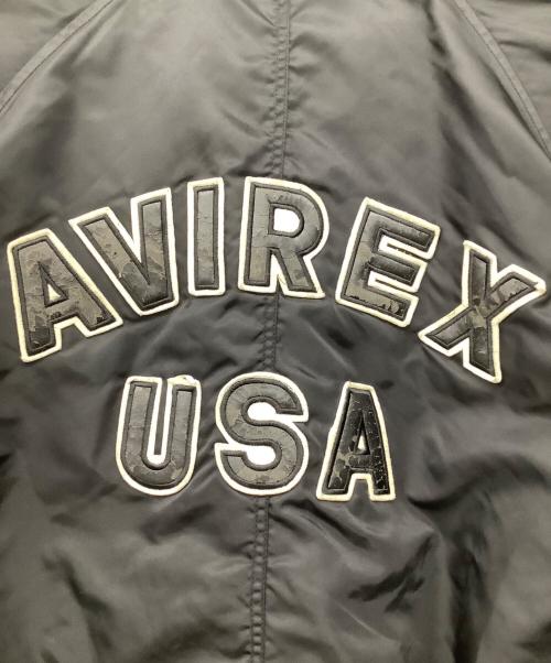 AVIREX（アヴィレックス）AVIREX (アヴィレックス) フライトジャケット ブラック サイズ:XLの古着・服飾アイテム