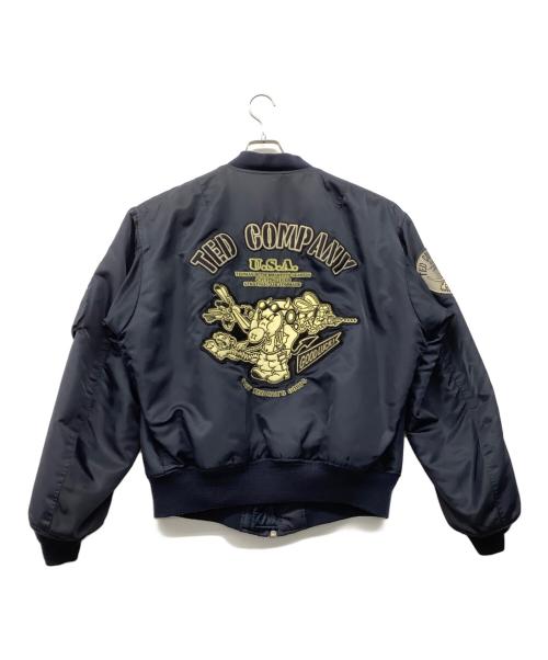 TEDMAN（テッドマン）TEDMAN (テッドマン) MA-1ジャケット ネイビー サイズ:44の古着・服飾アイテム