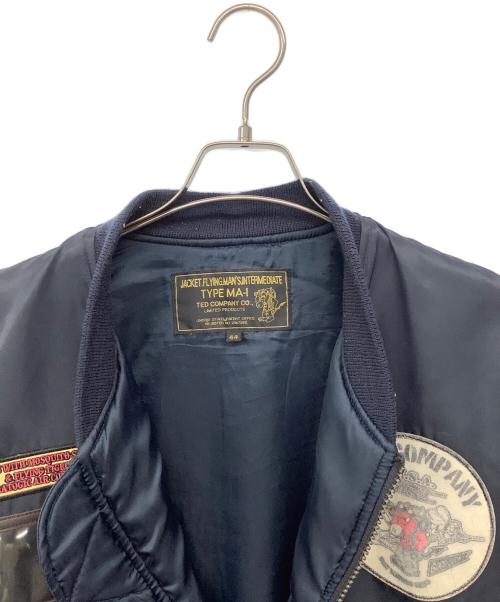 TEDMAN（テッドマン）TEDMAN (テッドマン) MA-1ジャケット ネイビー サイズ:44の古着・服飾アイテム