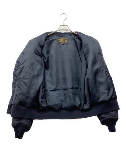 TEDMAN（テッドマン）TEDMAN (テッドマン) MA-1ジャケット ネイビー サイズ:44の古着・服飾アイテム
