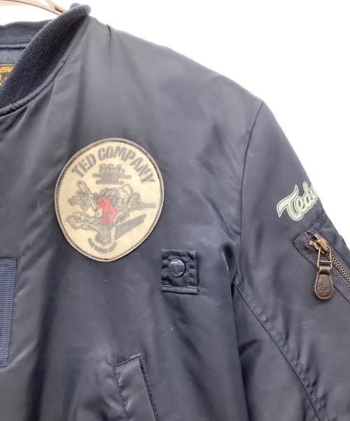 TEDMAN（テッドマン）TEDMAN (テッドマン) MA-1ジャケット ネイビー サイズ:44の古着・服飾アイテム