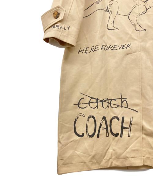 COACH（コーチ）COACH (コーチ) SKETCH PRINT BLMCN ブラウン サイズ:Mの古着・服飾アイテム