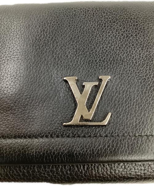 LOUIS VUITTON（ルイ ヴィトン）LOUIS VUITTON (ルイ ヴィトン) ポルトフォイユ・ロックミー II コンパクト ノワールの古着・服飾アイテム