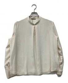 theory luxe（セオリーリュクス）の古着「長袖ブラウス」｜アイボリー