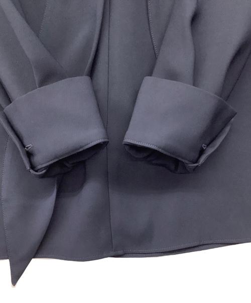 theory luxe（セオリーリュクス）theory luxe (セオリーリュクス) 長袖ブラウス ネイビー サイズ:40の古着・服飾アイテム