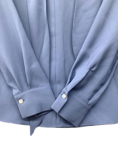 theory luxe（セオリーリュクス）theory luxe (セオリーリュクス) 長袖ブラウス ブルー サイズ:38の古着・服飾アイテム