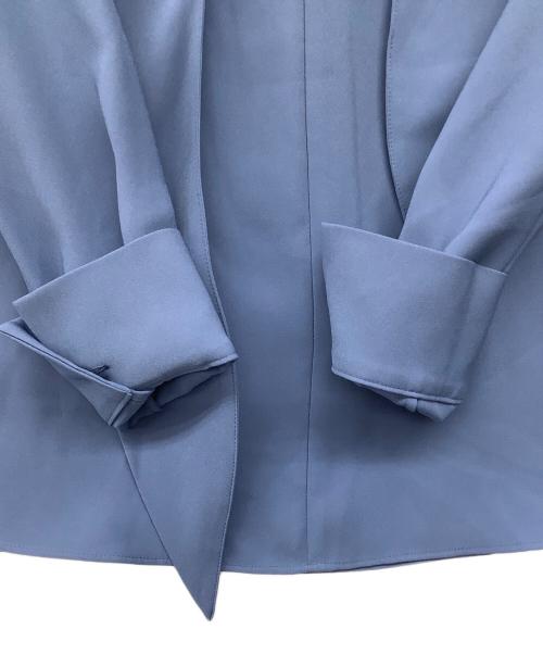 theory luxe（セオリーリュクス）theory luxe (セオリーリュクス) 長袖ブラウス ブルー サイズ:38の古着・服飾アイテム