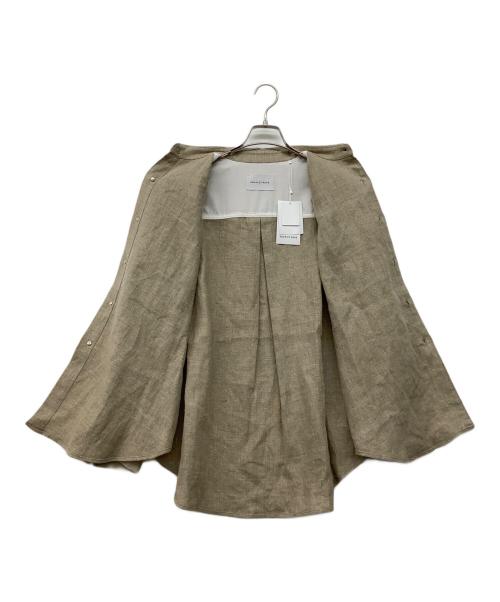 Adam et Rope（アダム エ ロペ）Adam et Rope (アダム エ ロペ) 長袖ブラウス ベージュ サイズ:36の古着・服飾アイテム