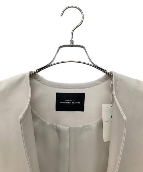 green label relaxing（グリーンレーベルリラクシング）green label relaxing (グリーンレーベルリラクシング) CSdaburukurosuno-kara- ベージュ サイズ:40の古着・服飾アイテム