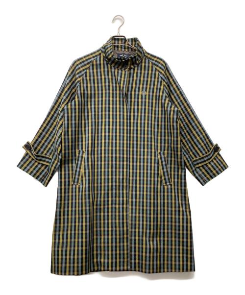 FRED PERRY（フレッドペリー）FRED PERRY (フレッドペリー) コート グリーン×イエロー サイズ:M Lの古着・服飾アイテム