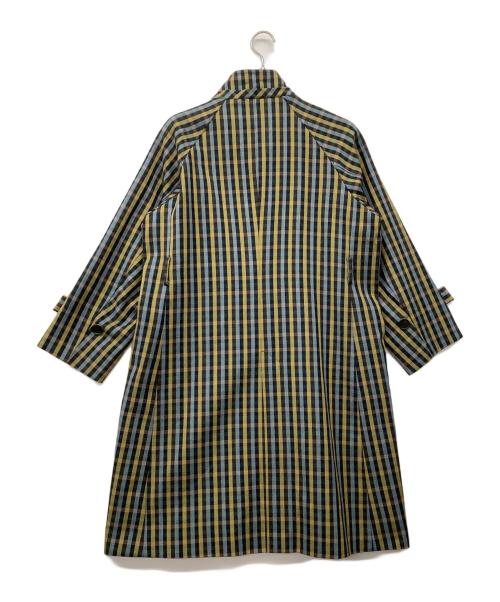 FRED PERRY（フレッドペリー）FRED PERRY (フレッドペリー) コート グリーン×イエロー サイズ:M Lの古着・服飾アイテム