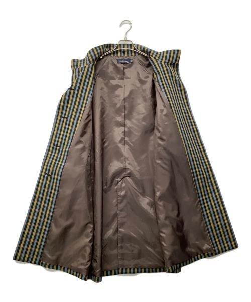 FRED PERRY（フレッドペリー）FRED PERRY (フレッドペリー) コート グリーン×イエロー サイズ:M Lの古着・服飾アイテム