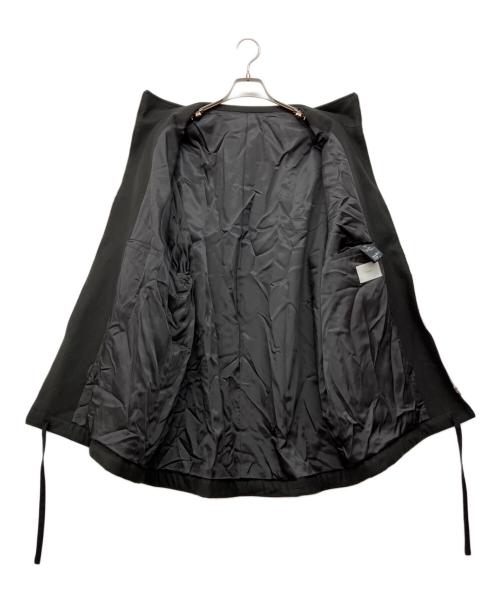 stein（シュタイン）stein (シュタイン) MELTON ZIP HALF COAT ブラック サイズ:Mの古着・服飾アイテム