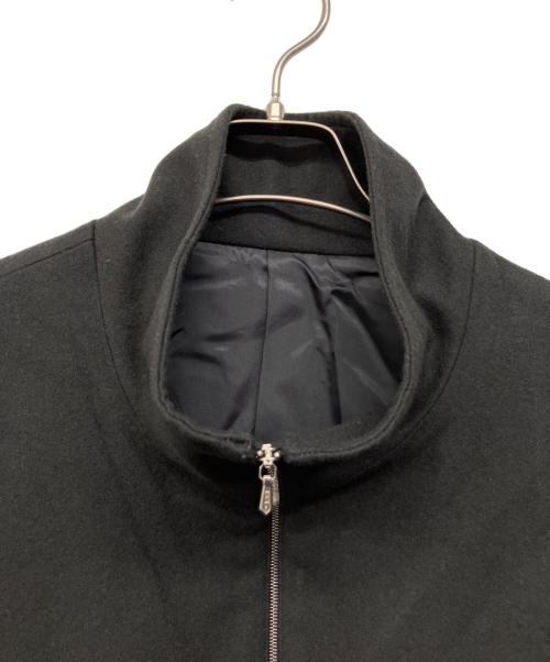 stein（シュタイン）stein (シュタイン) MELTON ZIP HALF COAT ブラック サイズ:Mの古着・服飾アイテム