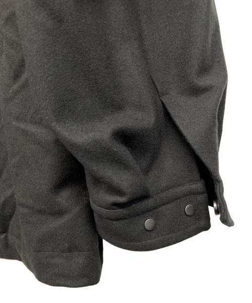 stein（シュタイン）stein (シュタイン) MELTON ZIP HALF COAT ブラック サイズ:Mの古着・服飾アイテム