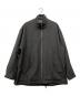 stein（シュタイン）の古着「MELTON ZIP HALF COAT」｜ブラック