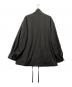 stein (シュタイン) MELTON ZIP HALF COAT ブラック サイズ:M：35000円