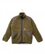 WOOLRICHウールリッチ）の古着「テラパイルフリースジャケット」｜カーキ