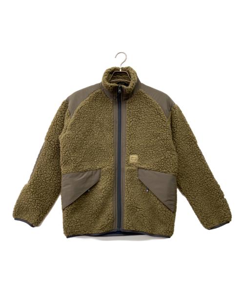 WOOLRICH（ウールリッチ）WOOLRICH (ウールリッチ) テラパイルフリースジャケット カーキ サイズ:S 未使用品の古着・服飾アイテム