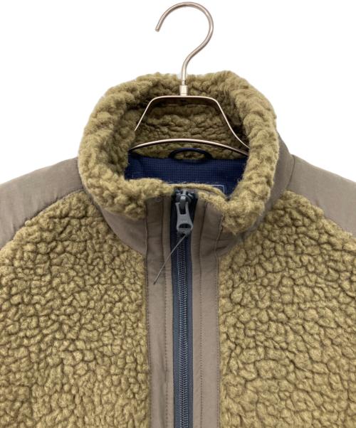 WOOLRICH（ウールリッチ）WOOLRICH (ウールリッチ) テラパイルフリースジャケット カーキ サイズ:S 未使用品の古着・服飾アイテム