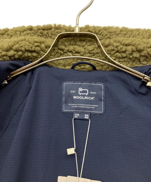 WOOLRICH（ウールリッチ）WOOLRICH (ウールリッチ) テラパイルフリースジャケット カーキ サイズ:S 未使用品の古着・服飾アイテム