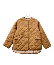 AIGLE（エーグル）の古着「撥水 インサレーションキルティングジャケット」｜ベージュ