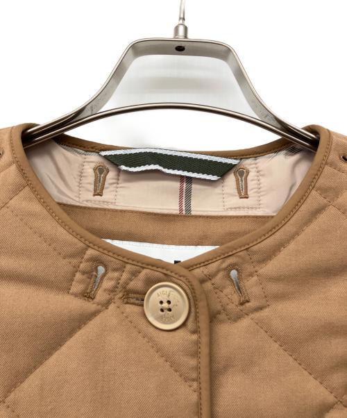 AIGLE（エーグル）AIGLE (エーグル) 撥水 インサレーションキルティングジャケット ベージュ サイズ:S 未使用品の古着・服飾アイテム