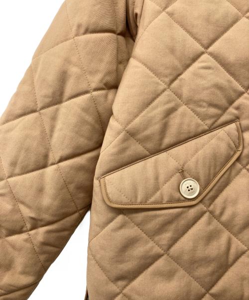 AIGLE（エーグル）AIGLE (エーグル) 撥水 インサレーションキルティングジャケット ベージュ サイズ:S 未使用品の古着・服飾アイテム