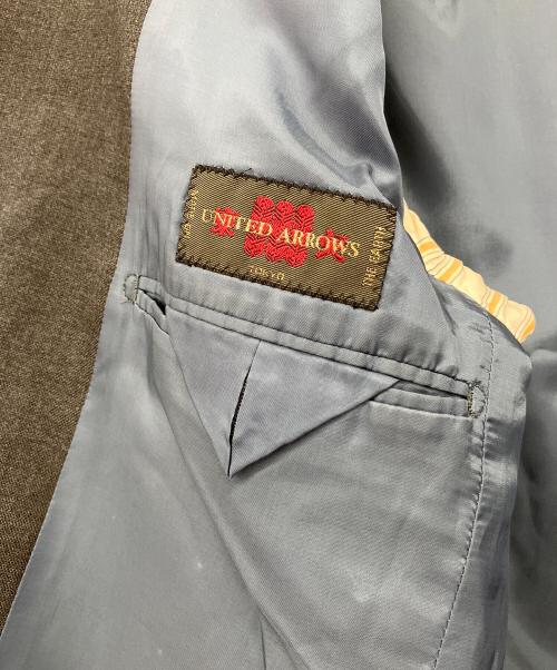 UNITED ARROWS（ユナイテッドアローズ）UNITED ARROWS (ユナイテッドアローズ) 束矢初期タグ 90'sウールコート グレー サイズ:44の古着・服飾アイテム