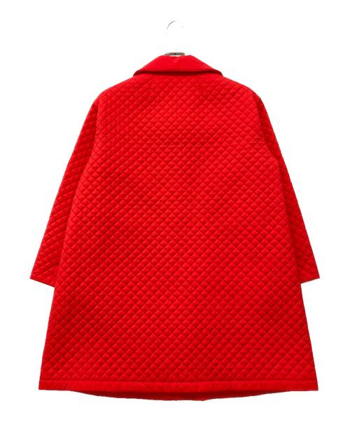 BALLSEY（ボールジィ）BALLSEY (ボールジィ) maison TOMORROWLAND (メゾン トゥモローランド) パデットリバーキルティング リバーシブルハーフコート レッド サイズ:36の古着・服飾アイテム