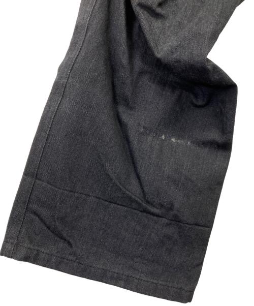 NEMETH（ネメス）NEMETH (ネメス) 立体裁断デニムパンツ ブラック サイズ:Mの古着・服飾アイテム