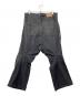 NEMETH (ネメス) 立体裁断デニムパンツ ブラック サイズ:M：14000円