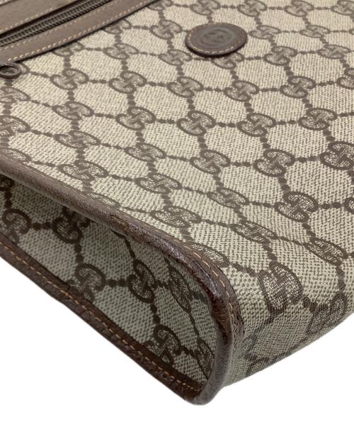 GUCCI（グッチ）GUCCI (グッチ) セカンドバッグ ブラウンの古着・服飾アイテム
