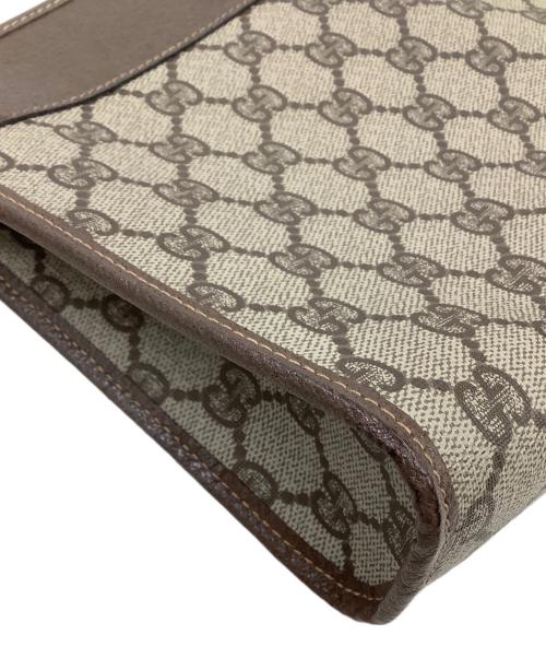GUCCI（グッチ）GUCCI (グッチ) セカンドバッグ ブラウンの古着・服飾アイテム