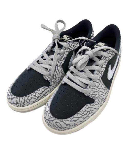 NIKE（ナイキ）NIKE (ナイキ) AIR JORDAN 1 RETRO LOW OG  Black Cement サイズ:27 未使用品の古着・服飾アイテム