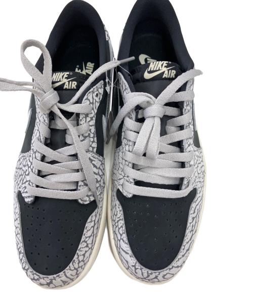 NIKE（ナイキ）NIKE (ナイキ) AIR JORDAN 1 RETRO LOW OG  Black Cement サイズ:27 未使用品の古着・服飾アイテム