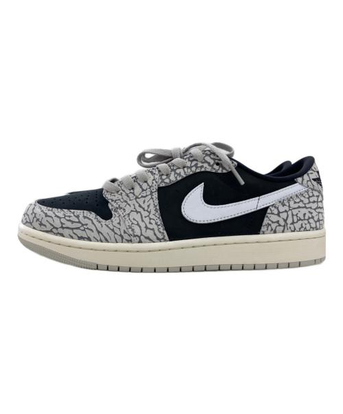 NIKE（ナイキ）NIKE (ナイキ) AIR JORDAN 1 RETRO LOW OG  Black Cement サイズ:27 未使用品の古着・服飾アイテム