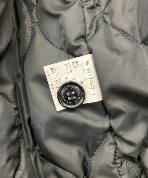 Hysteric Glamour（ヒステリックグラマー）Hysteric Glamour (ヒステリックグラマー) ワッペン B-15 フライトジャケット ブラック サイズ:Lの古着・服飾アイテム