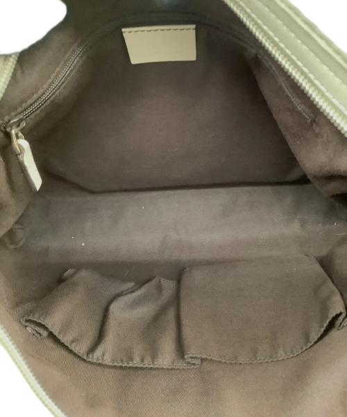 GUCCI（グッチ）GUCCI (グッチ) ショルダーバッグ ベージュ×ホワイトの古着・服飾アイテム
