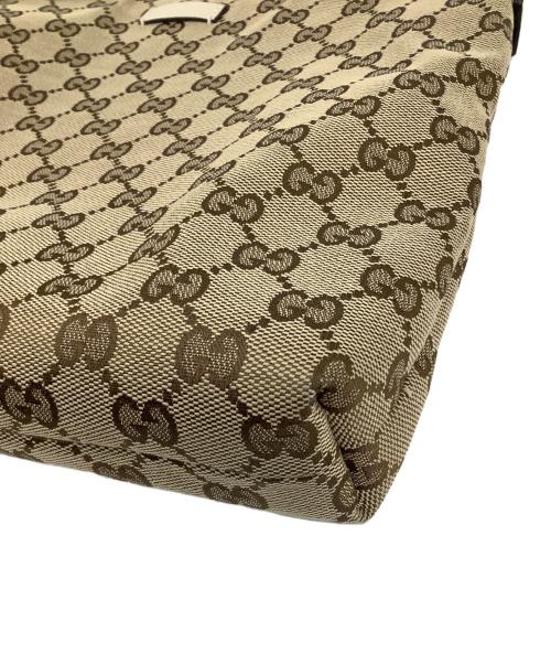 GUCCI（グッチ）GUCCI (グッチ) ショルダーバッグ ベージュ×ホワイトの古着・服飾アイテム