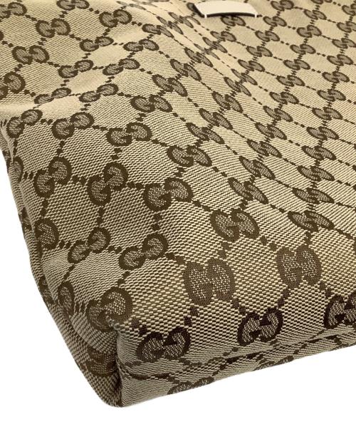 GUCCI（グッチ）GUCCI (グッチ) ショルダーバッグ ベージュ×ホワイトの古着・服飾アイテム