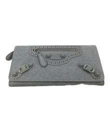 BALENCIAGA（バレンシアガ）の古着「クラシック・コンチネンタル・ウォレット」｜グレー